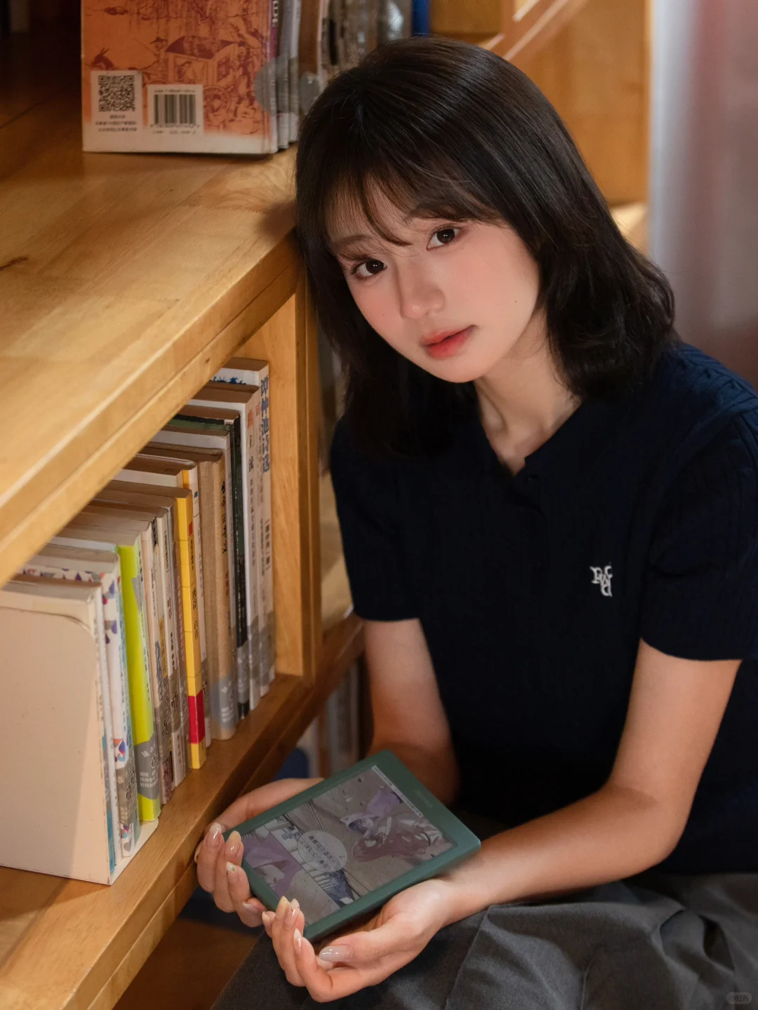 在书店📖
