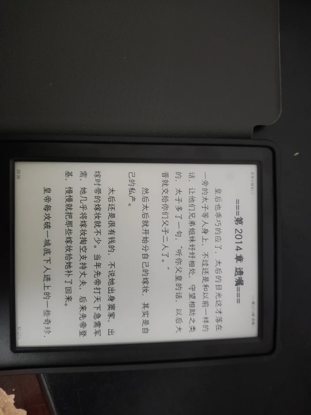 我买的电纸书