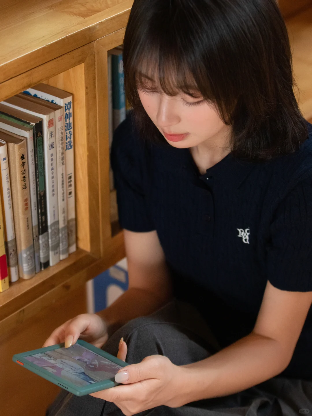 在书店📖