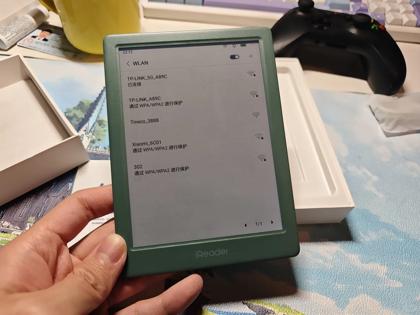 掌阅iReader Light4c，无敌好看清新～