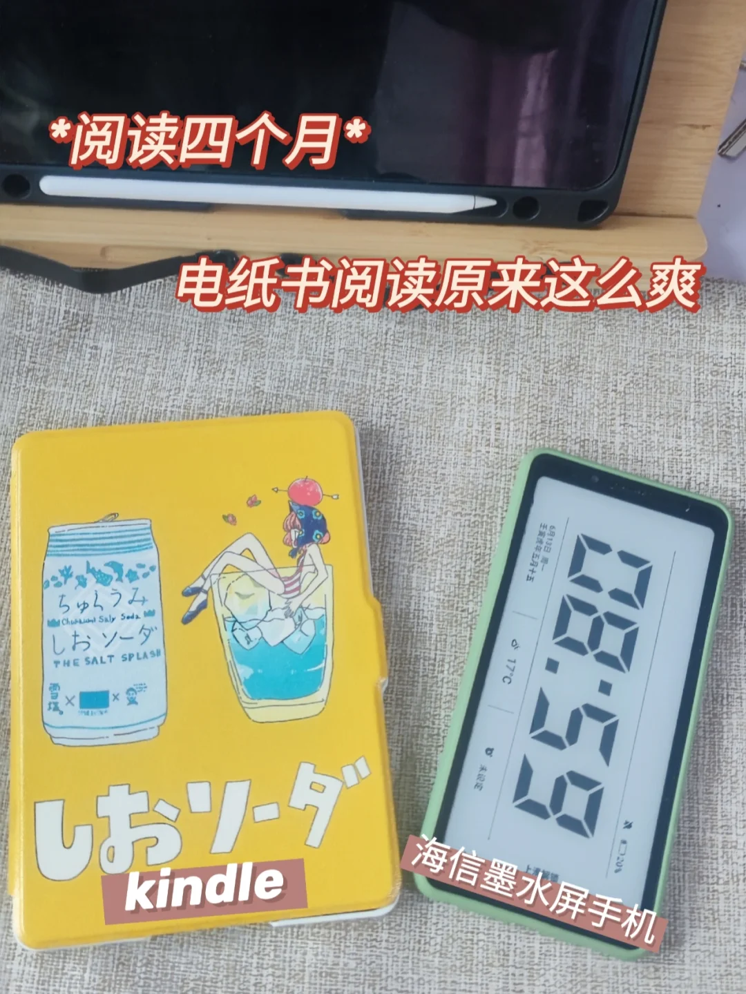 阅读四个月，电纸书阅读原来这么爽❗