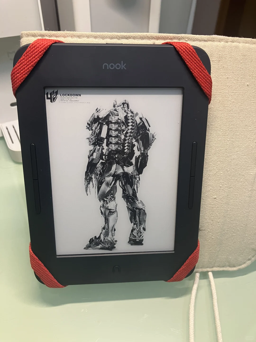 给Nook6做了保护套（更新一下做法）