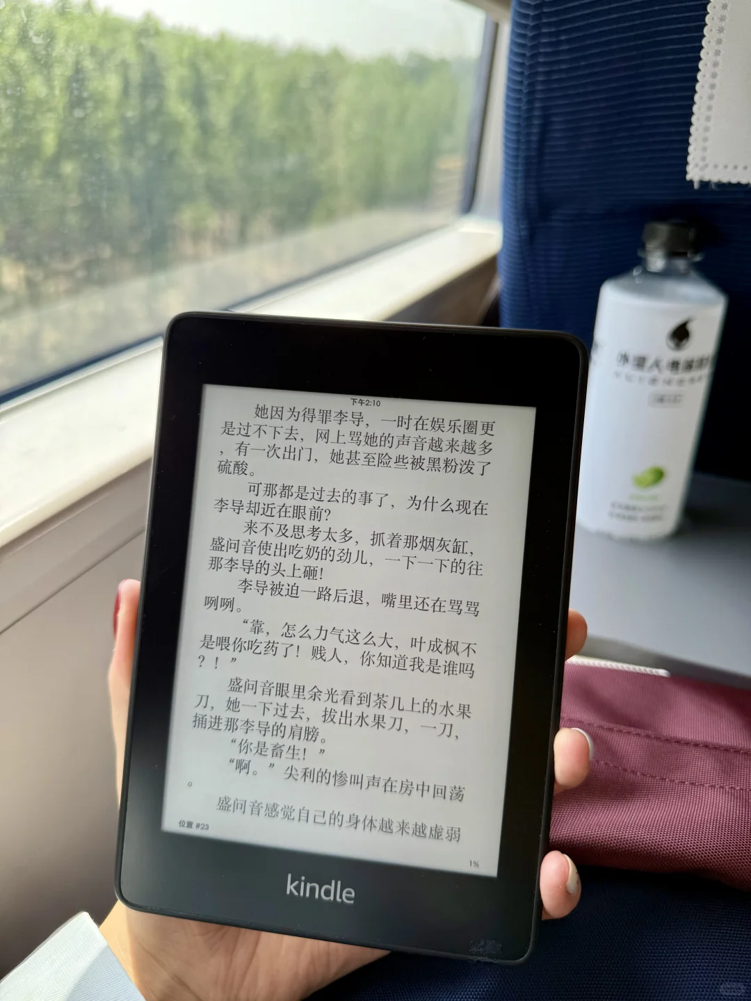 Kindle和高铁🚄完美适配💖