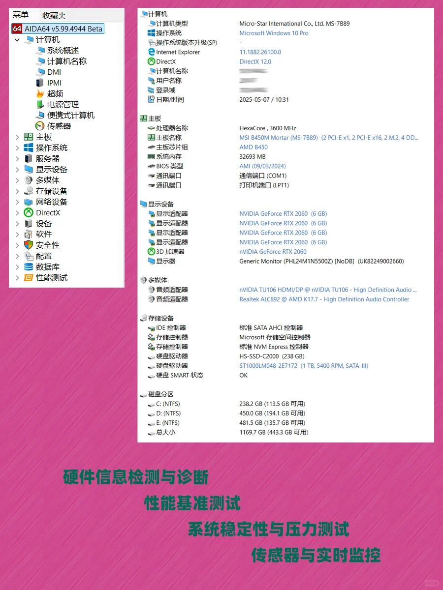 小工具分享 | AIDA64