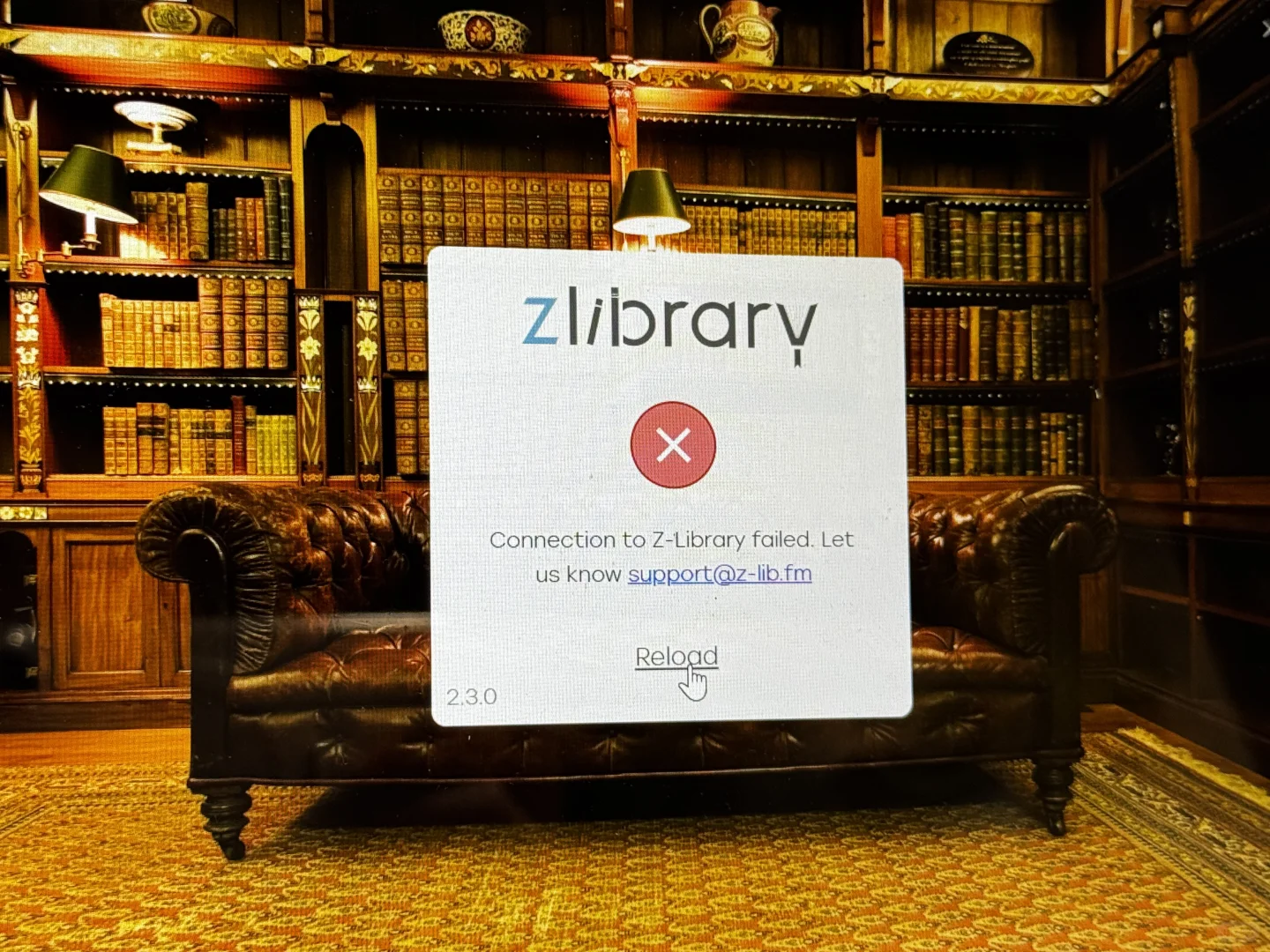 z-library崩了吗？