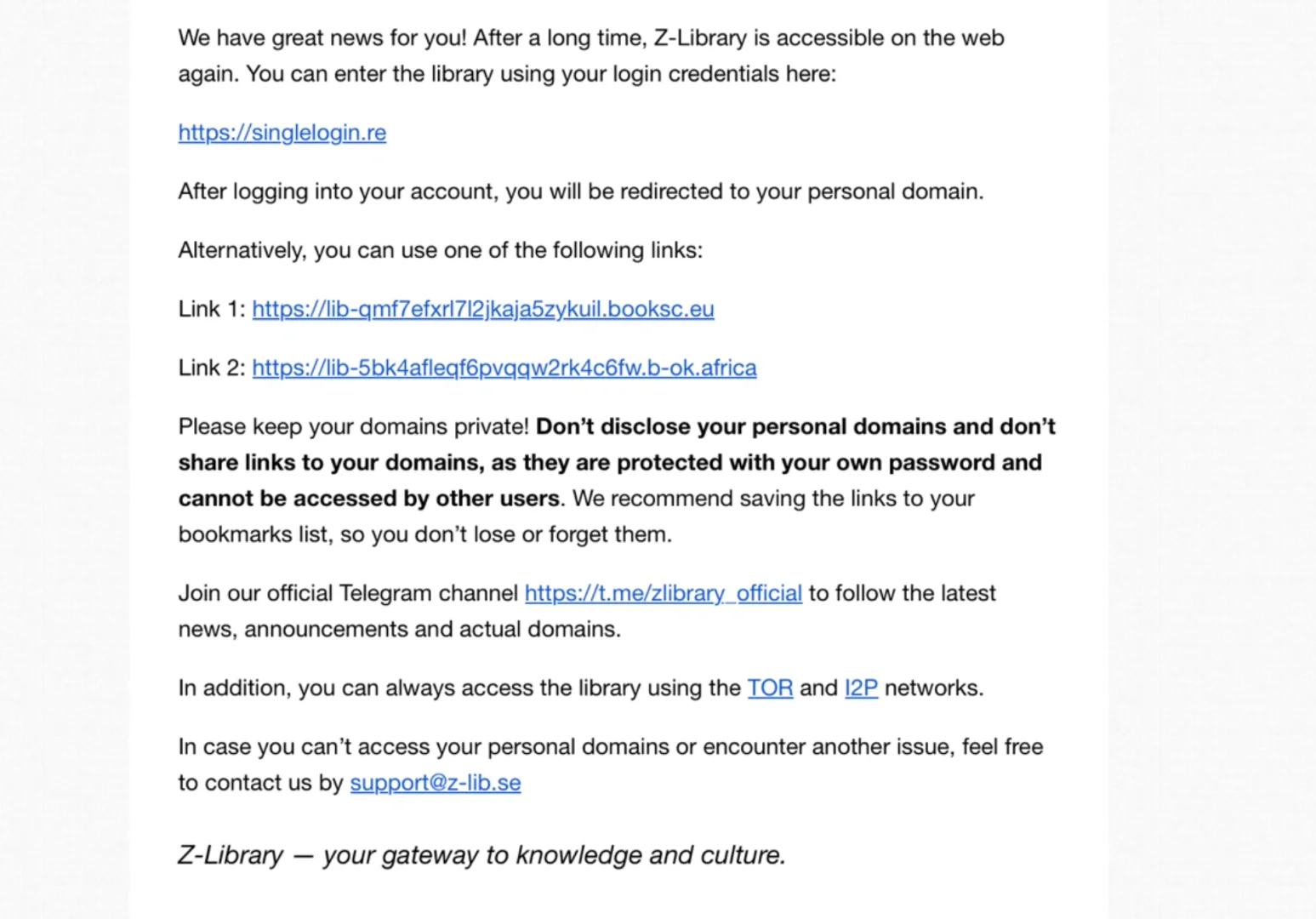 Zlibrary终于可以使用了‼️实现读书自由✅