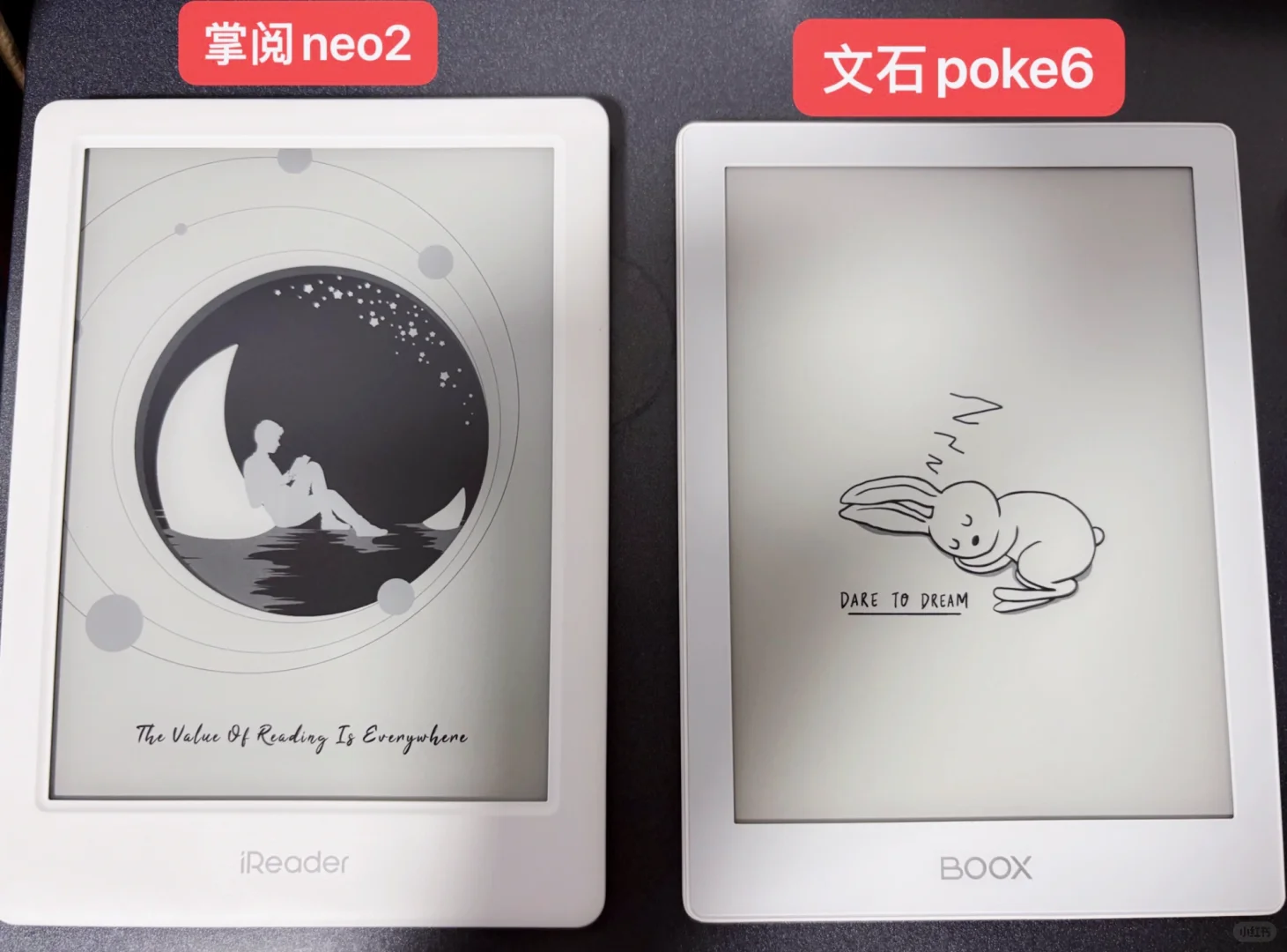 求助贴：文石poke6和掌阅neo2，留下哪一个？