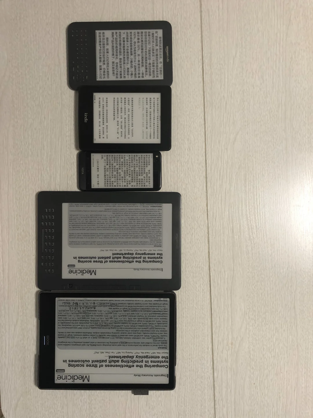 虽然这堆墨水屏在吃灰但还想再买一个墨水屏