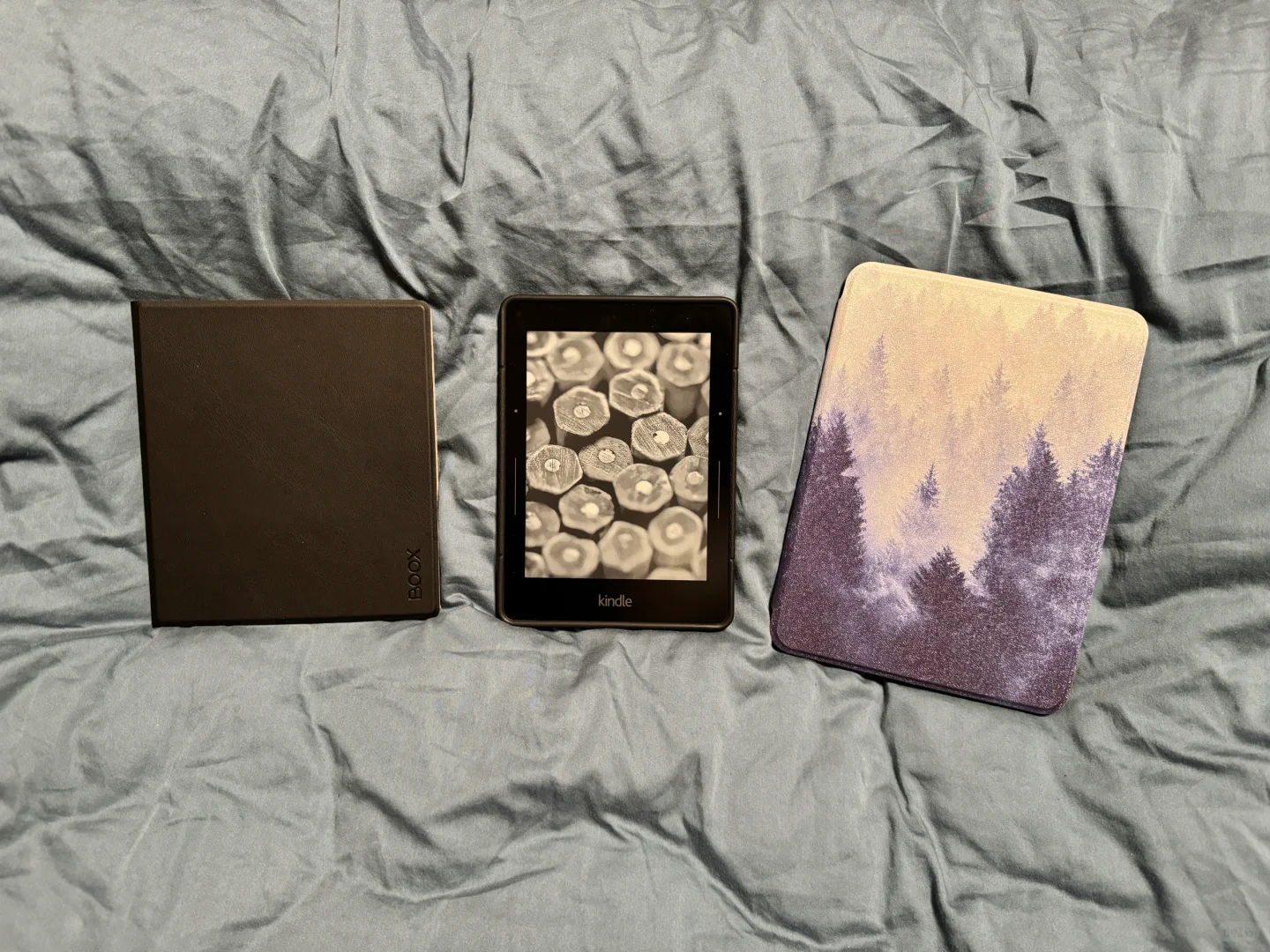 电纸书：文石leaf3、kindle voyage、小米Pro2