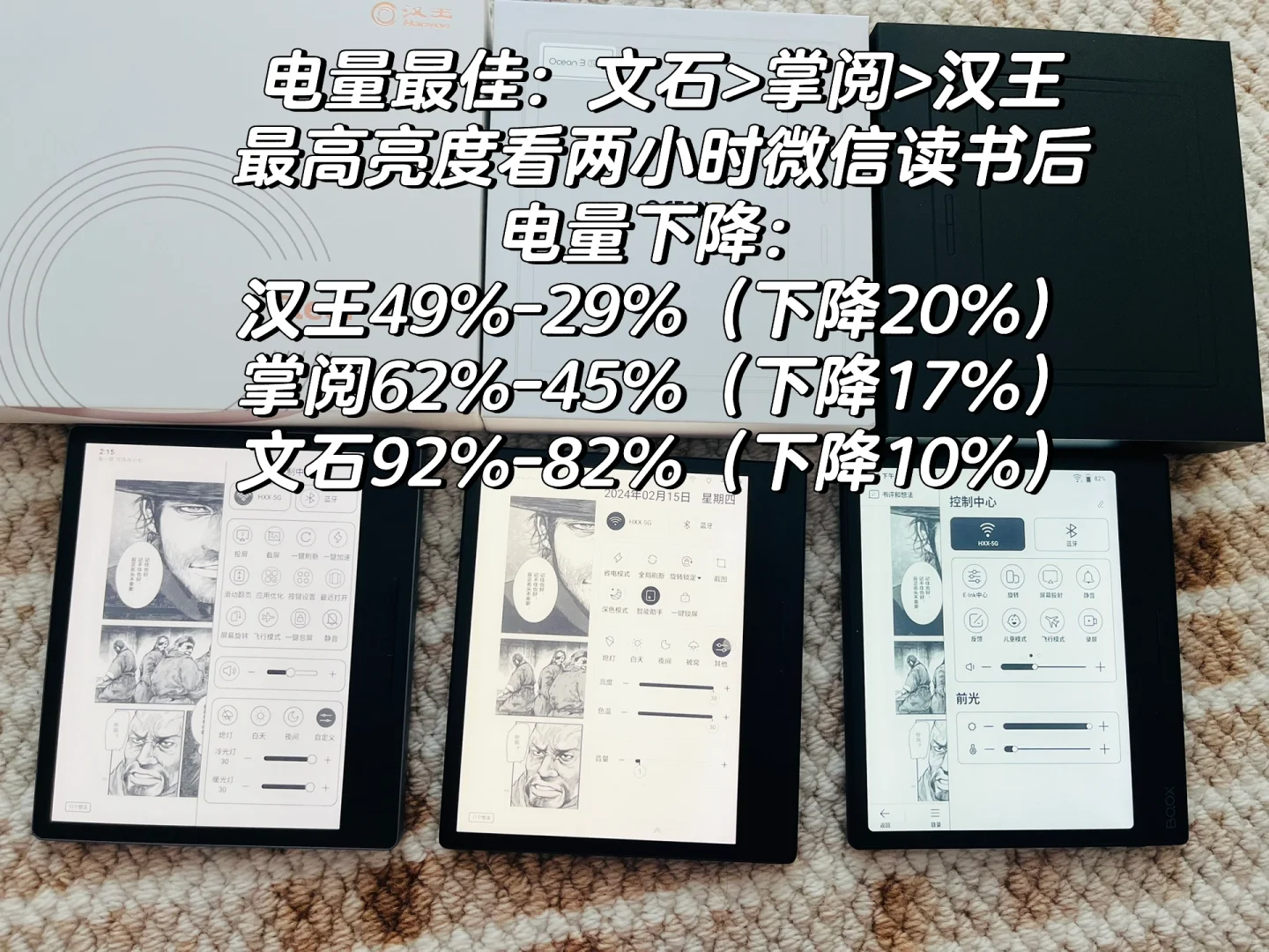 7寸墨水屏阅读器决赛圈测评，答案是…