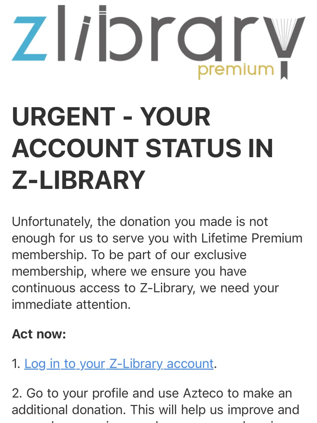 警惕zlibrary收费骗局