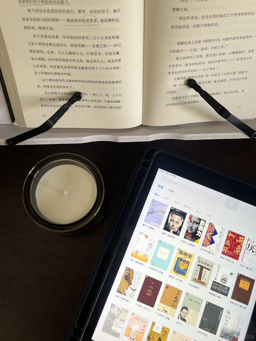 当纸质书党患上电子存档强迫症