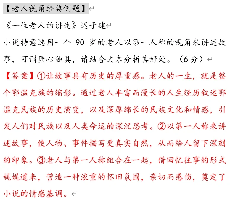 小说阅读的四种特殊视角