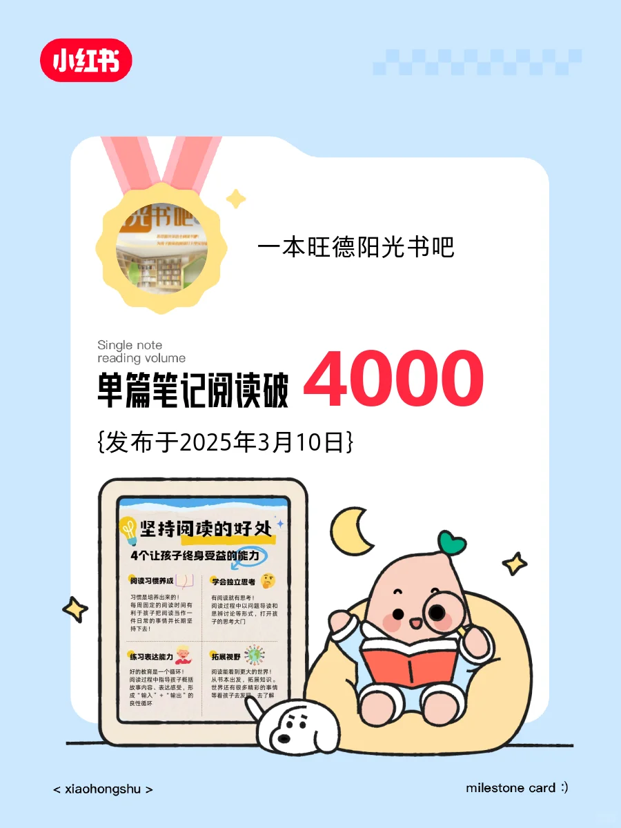 📣我的笔记阅读量破4000❗️️