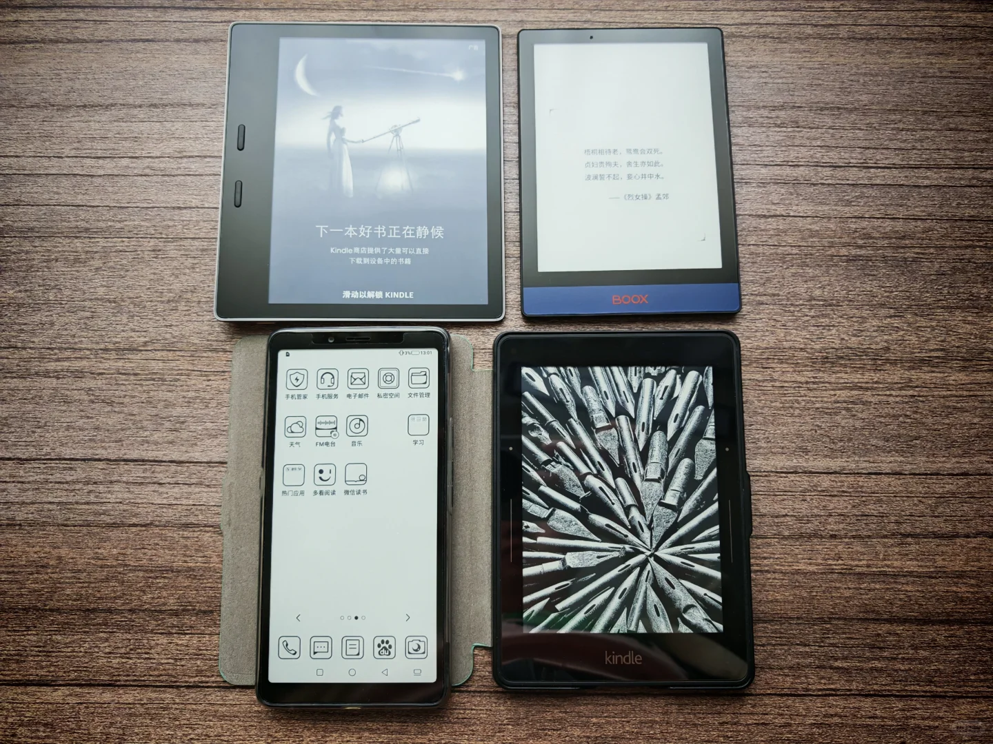 你们现在用哪款电纸书？