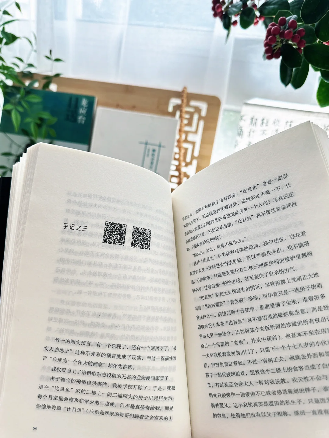 一人、一书、一茶，静谧而美丽