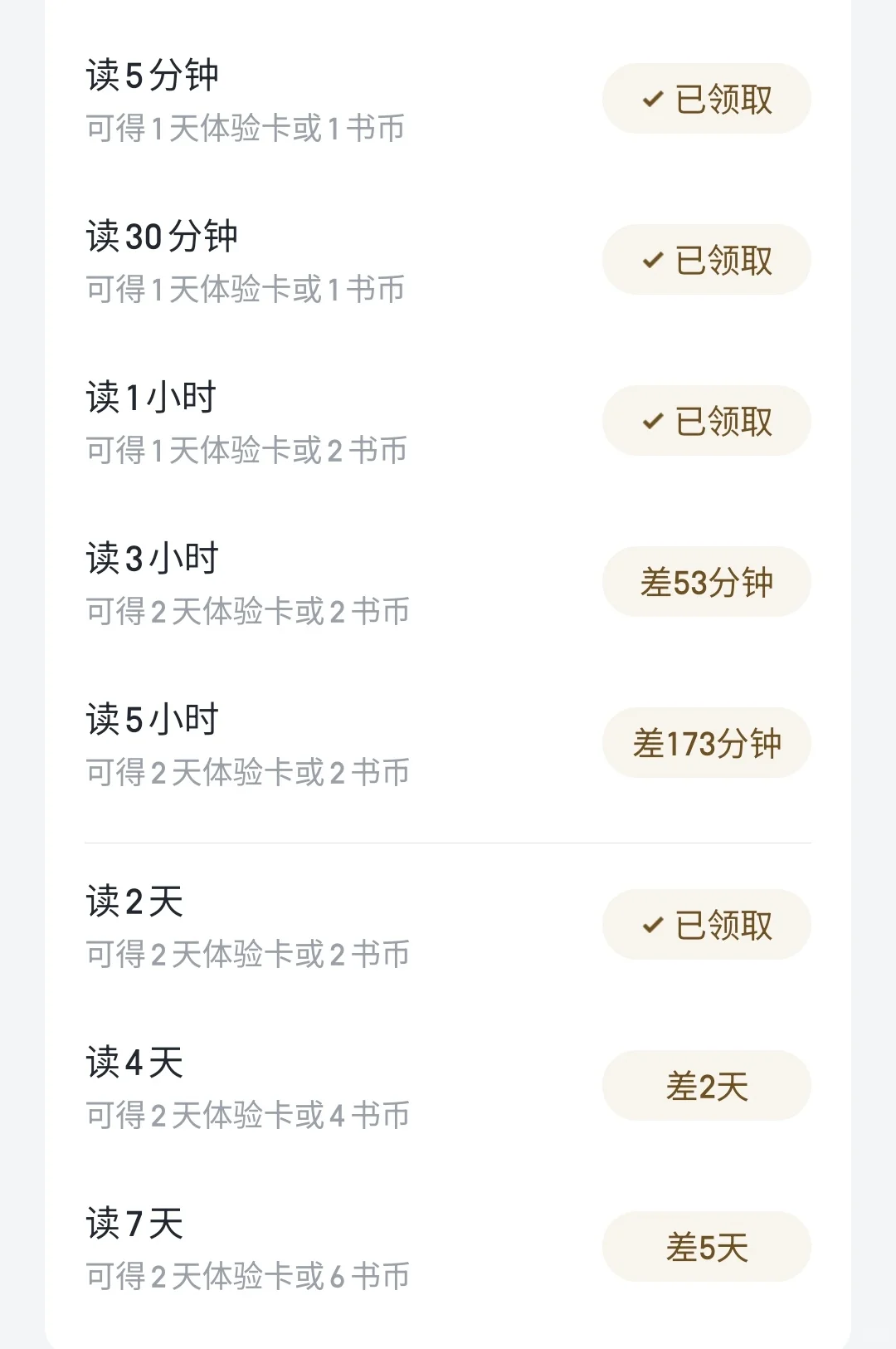 微信读书福利