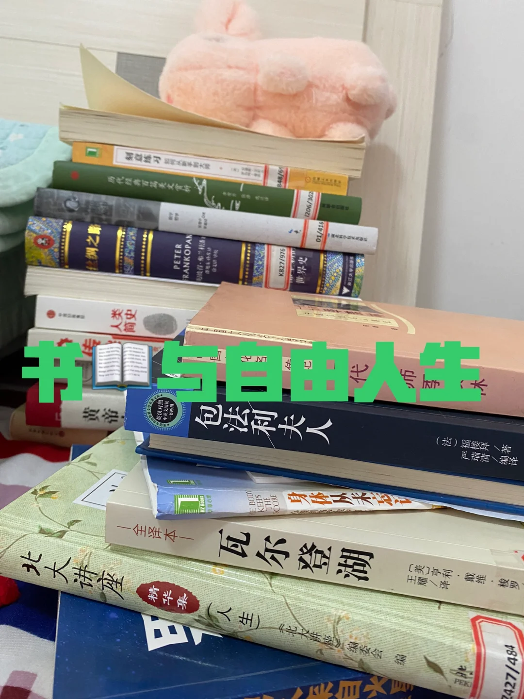 有些书📖给我们自由，有些书使我们自由