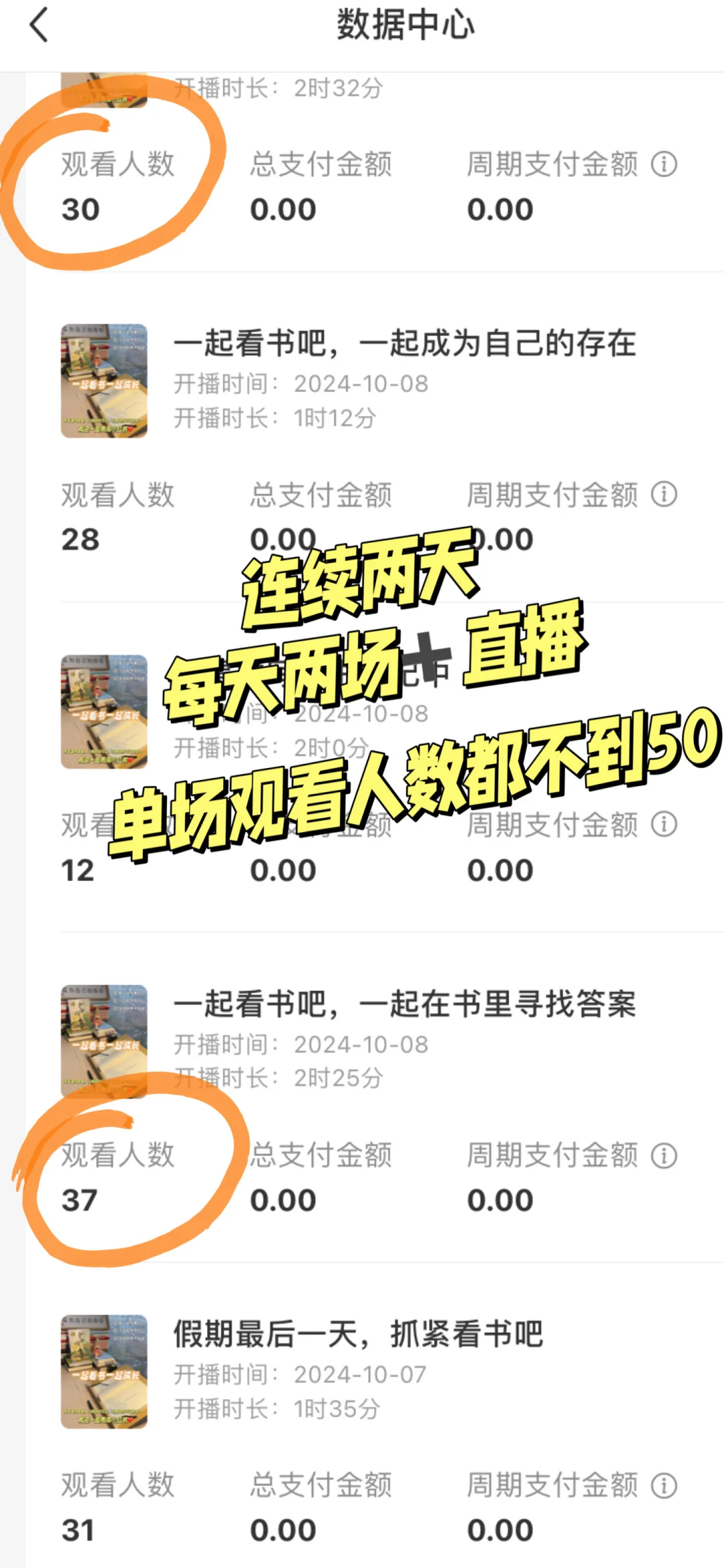 验证了！读书博主不露脸直播真香是真的