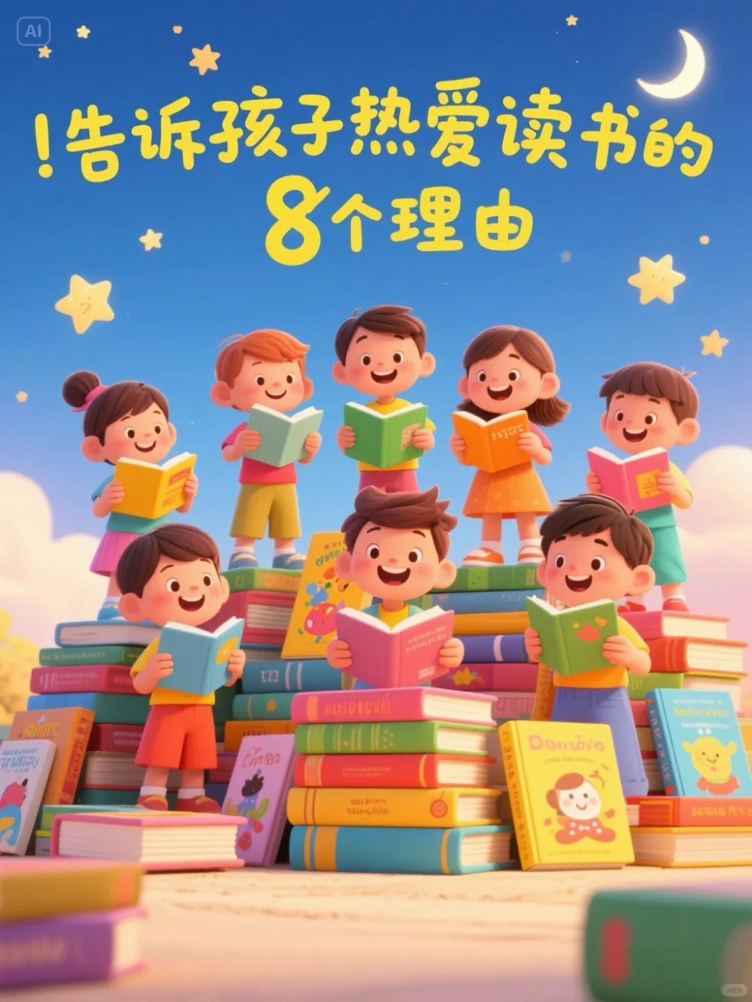 世界读书日，告诉孩子热爱读书的8个理由。