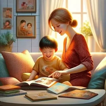 和孩子一起翻翻书：亲子阅读的乐趣和小秘密