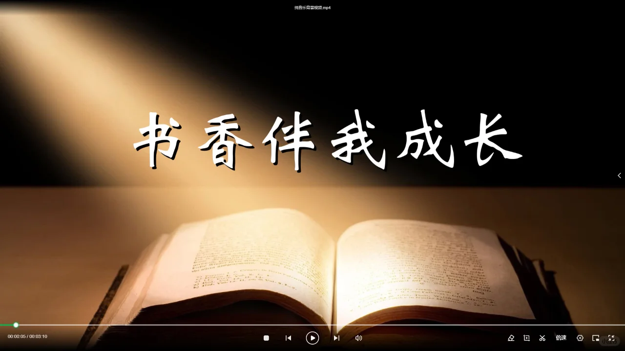 小学生一等奖演讲稿+背景视频分享