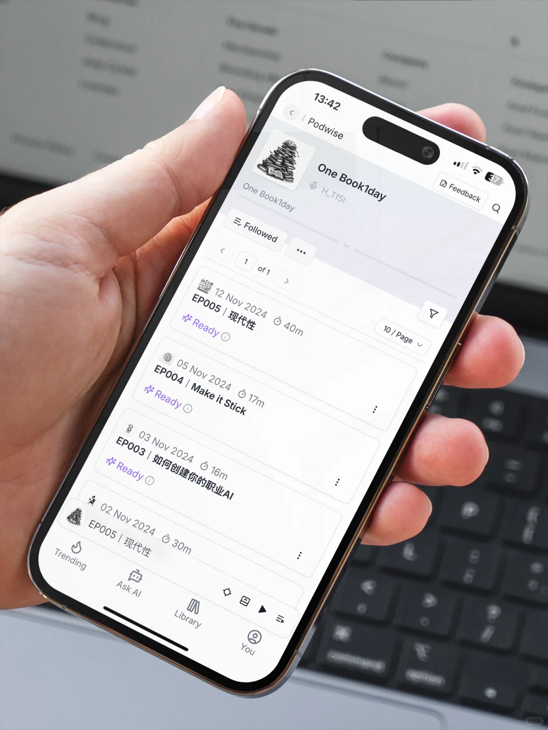 NotebookLM+Podwise｜每天听一本英语原著