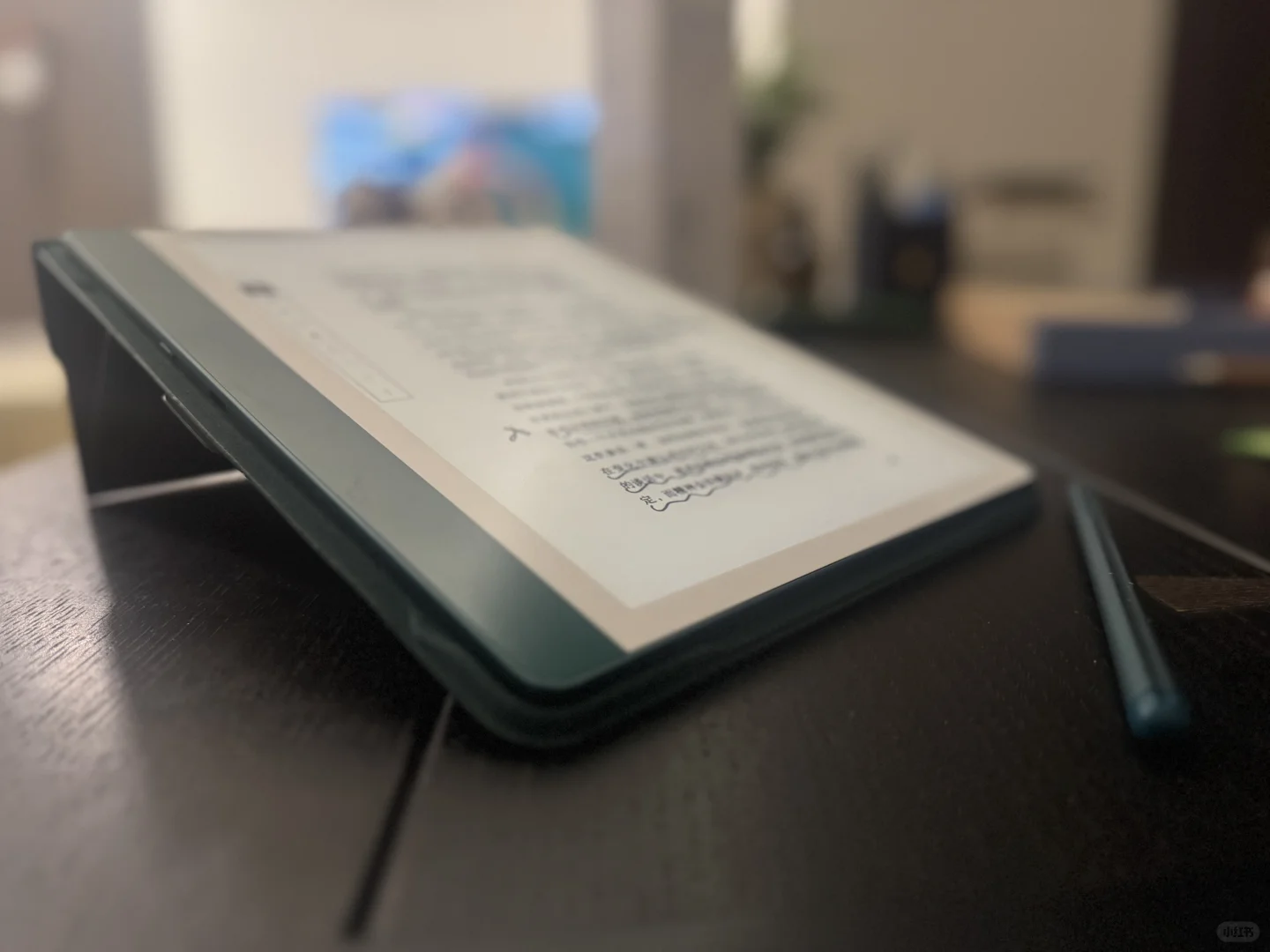 Kindle scribe虽迟但到：）好用，喜欢😘