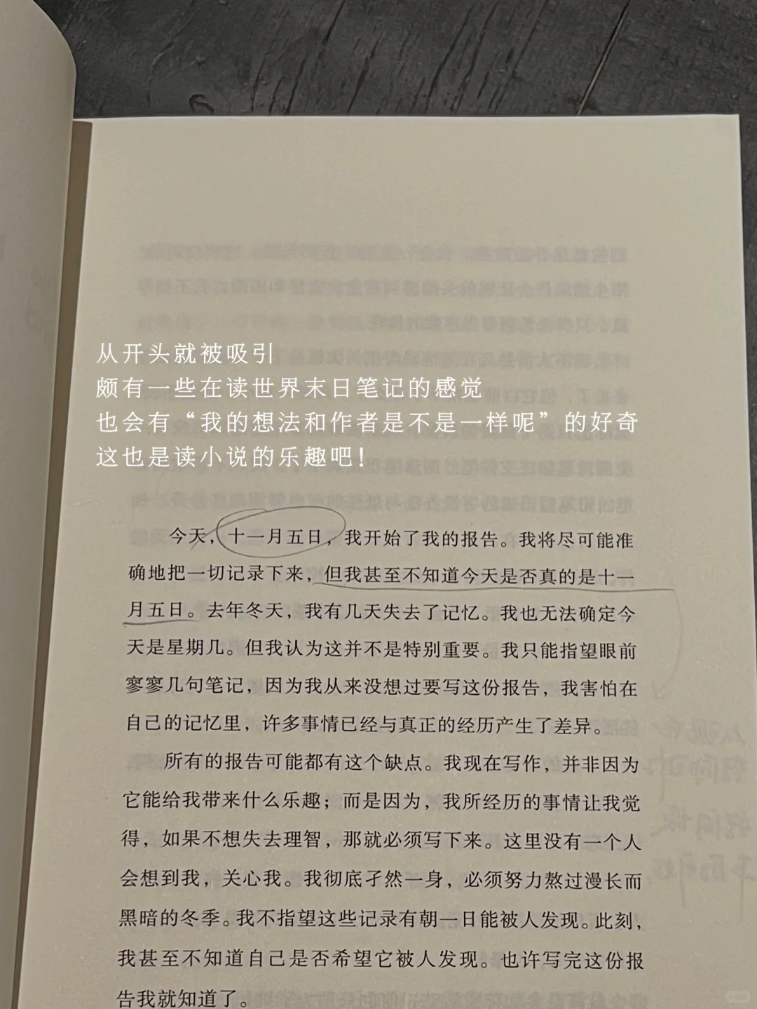 阅读日记|当世界只剩下我。