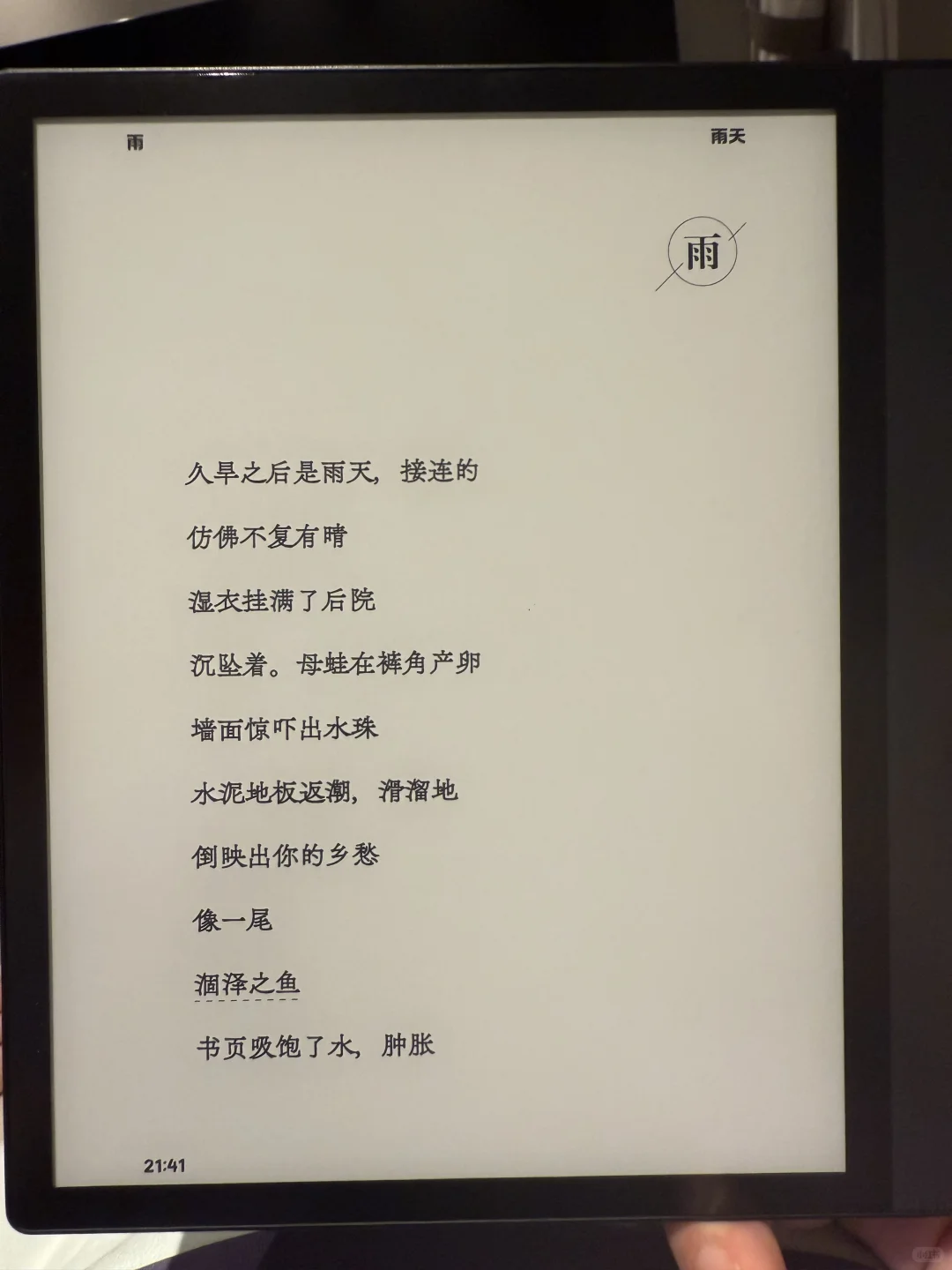 最近喜欢的几款阅读器字体