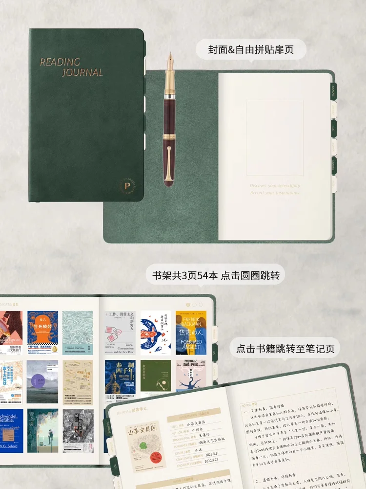 🔥IPAD电子手帐模板｜读书笔记全适配神器
