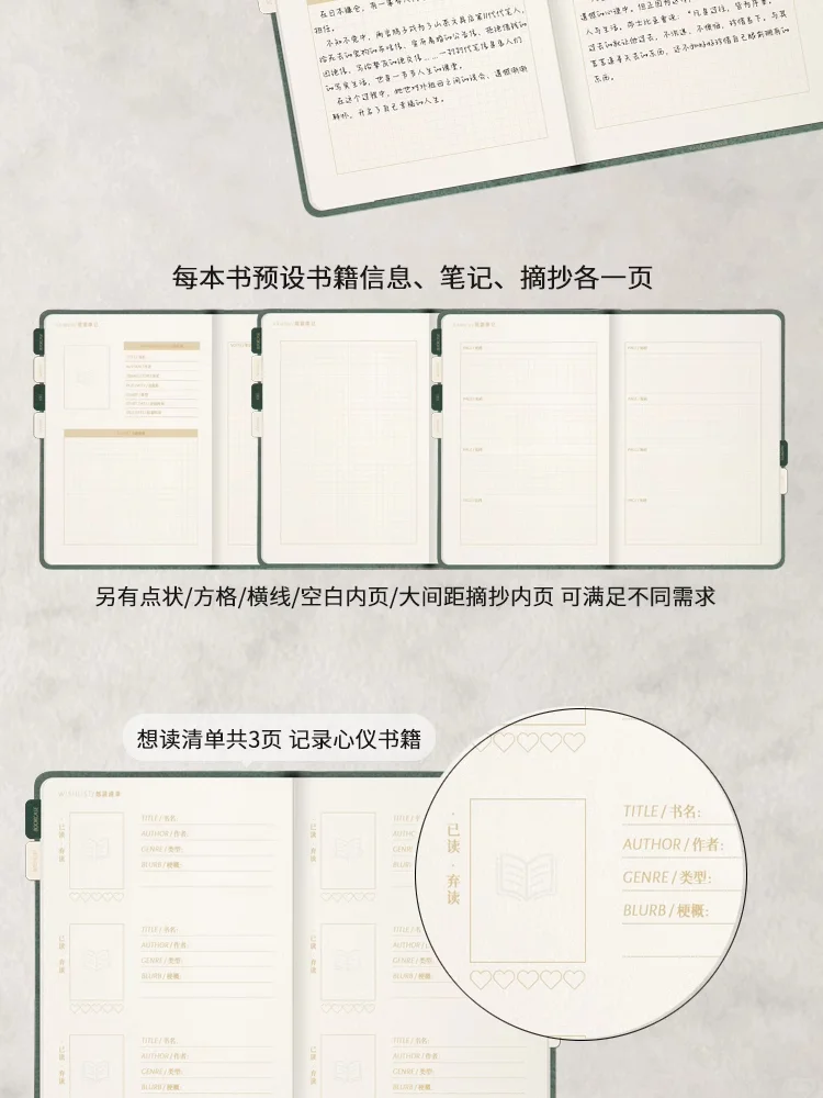 🔥IPAD电子手帐模板｜读书笔记全适配神器