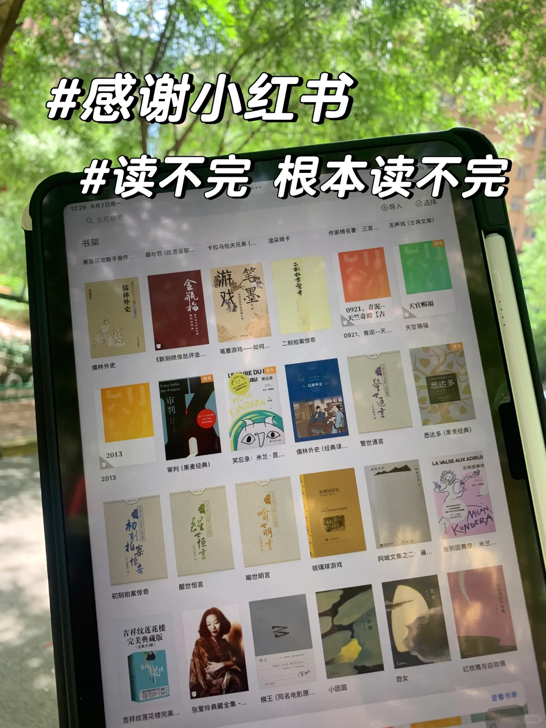 😭谁懂啊！电子书自由的快乐，ipad秒变图书馆