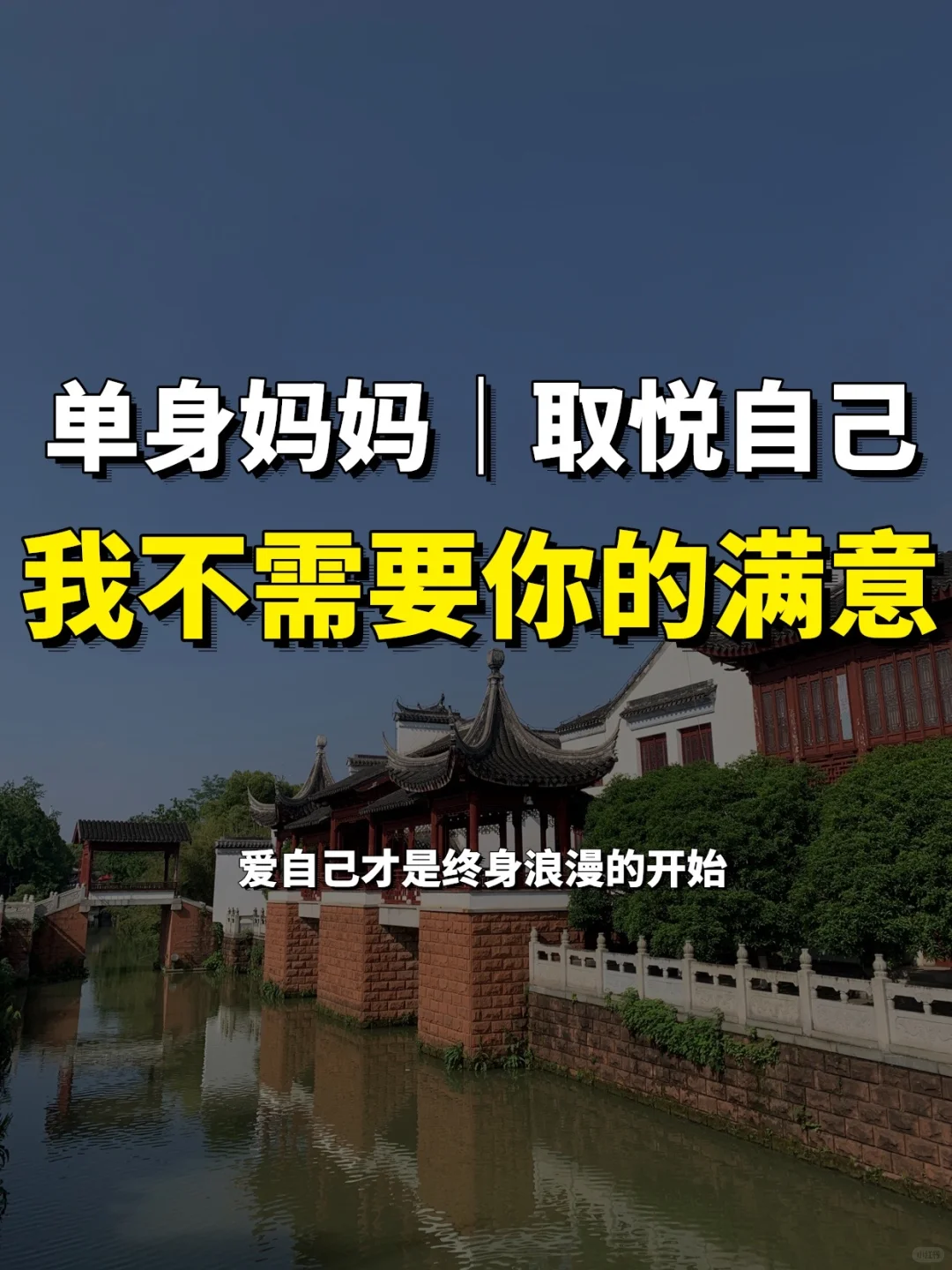 取悦自己｜我不需要你的满意