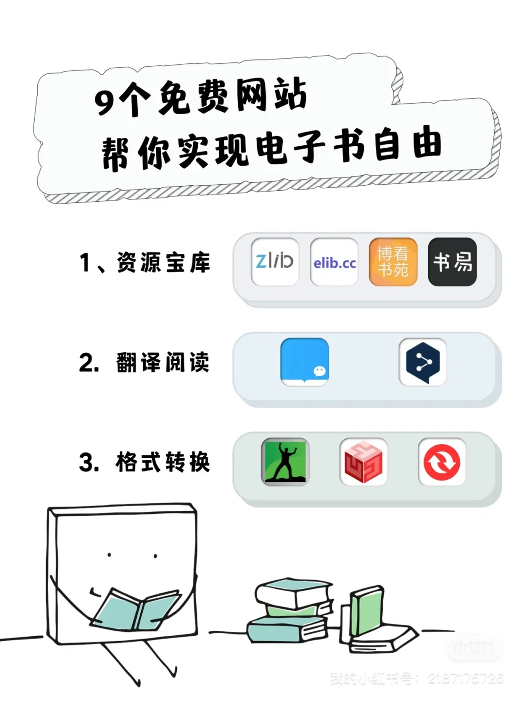9️⃣个免费网站，带你实现全网电子书自由✅