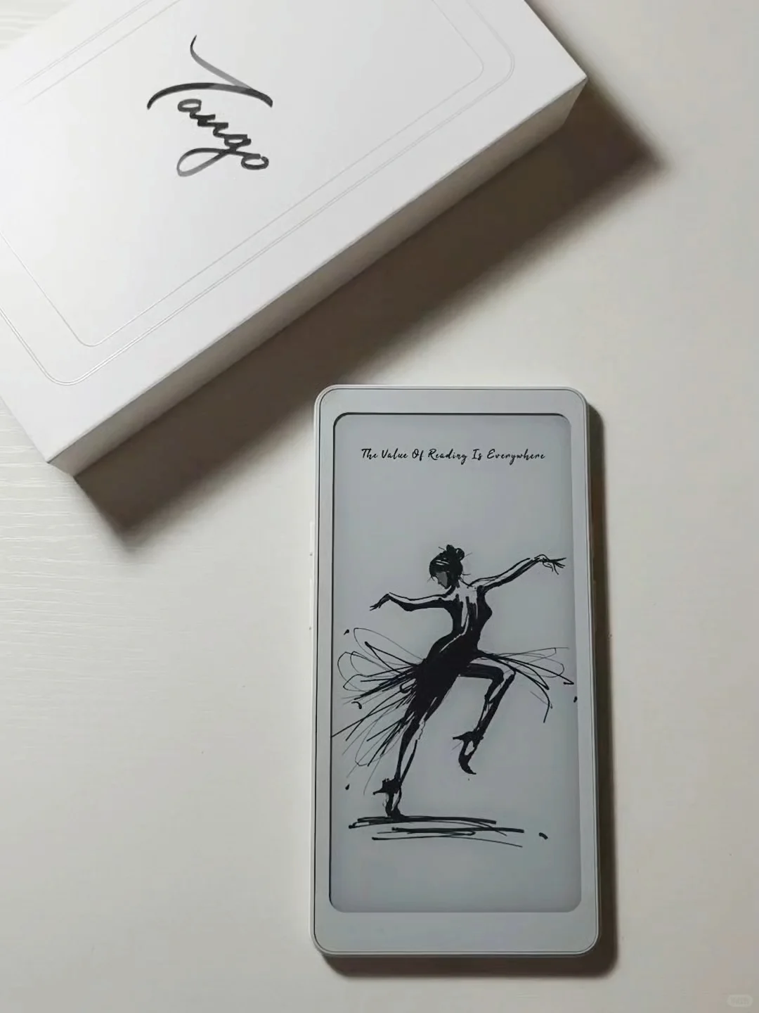 实拍💃🏻📚美貌！掌阅Tango终于到了