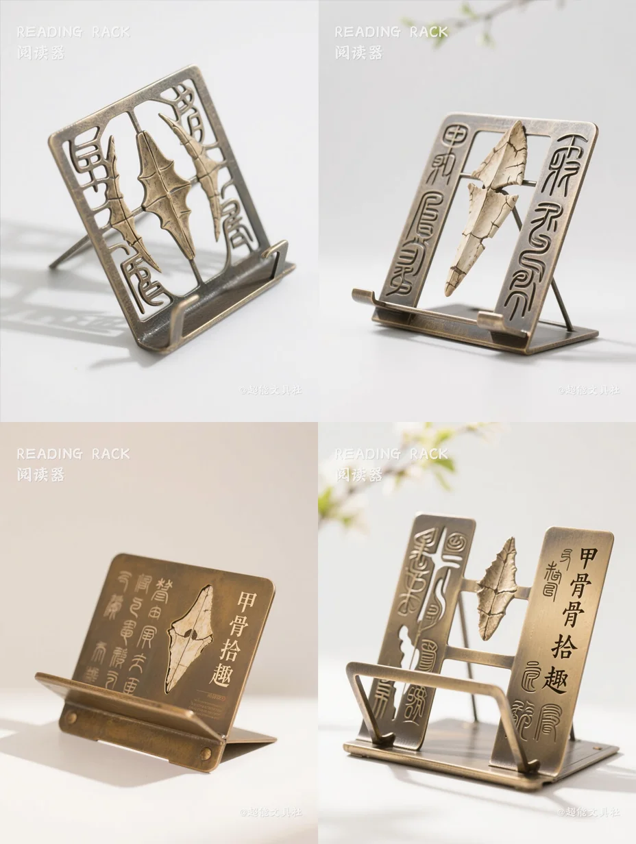 甲骨文——金属阅读架