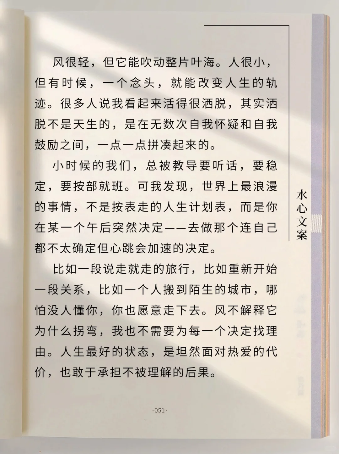 原创散文 ‖风有风的自由，我有我的追求