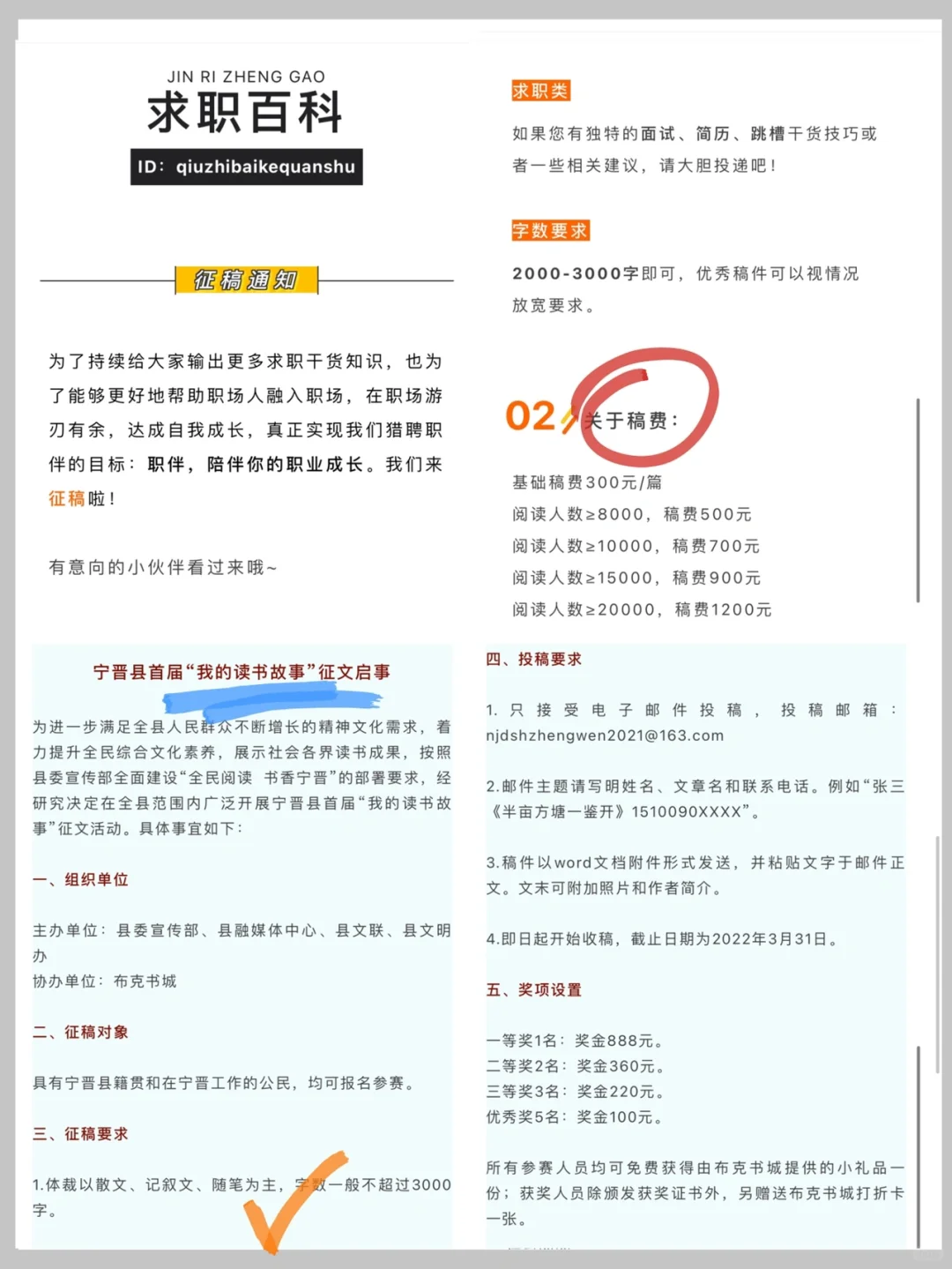 10个读书投稿平台‼️读书稿写作💰月入上w