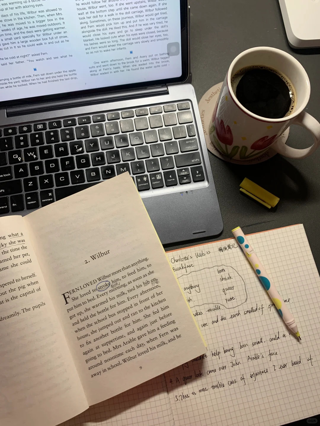 📗☕️早起是为了享受阅读和咖啡带来的