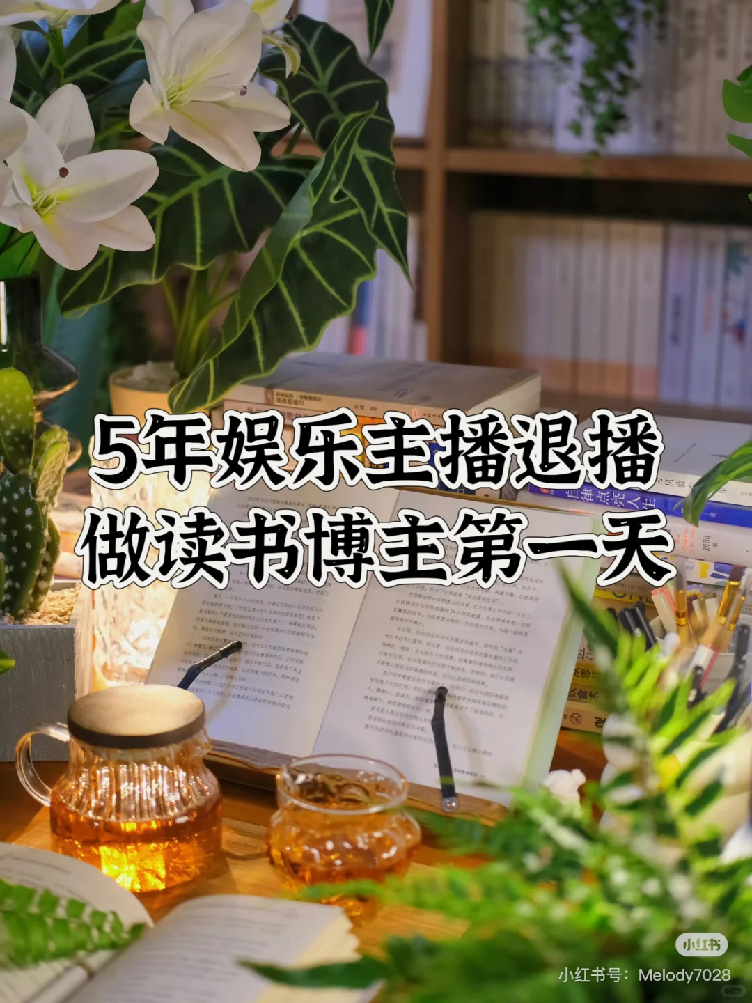 5 年娱乐主播退播做读书博主的第一天
