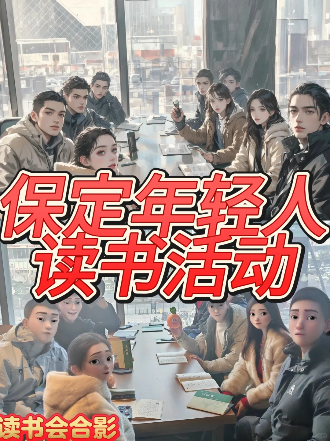 保定书友必看📚一个专属年轻人的读书会