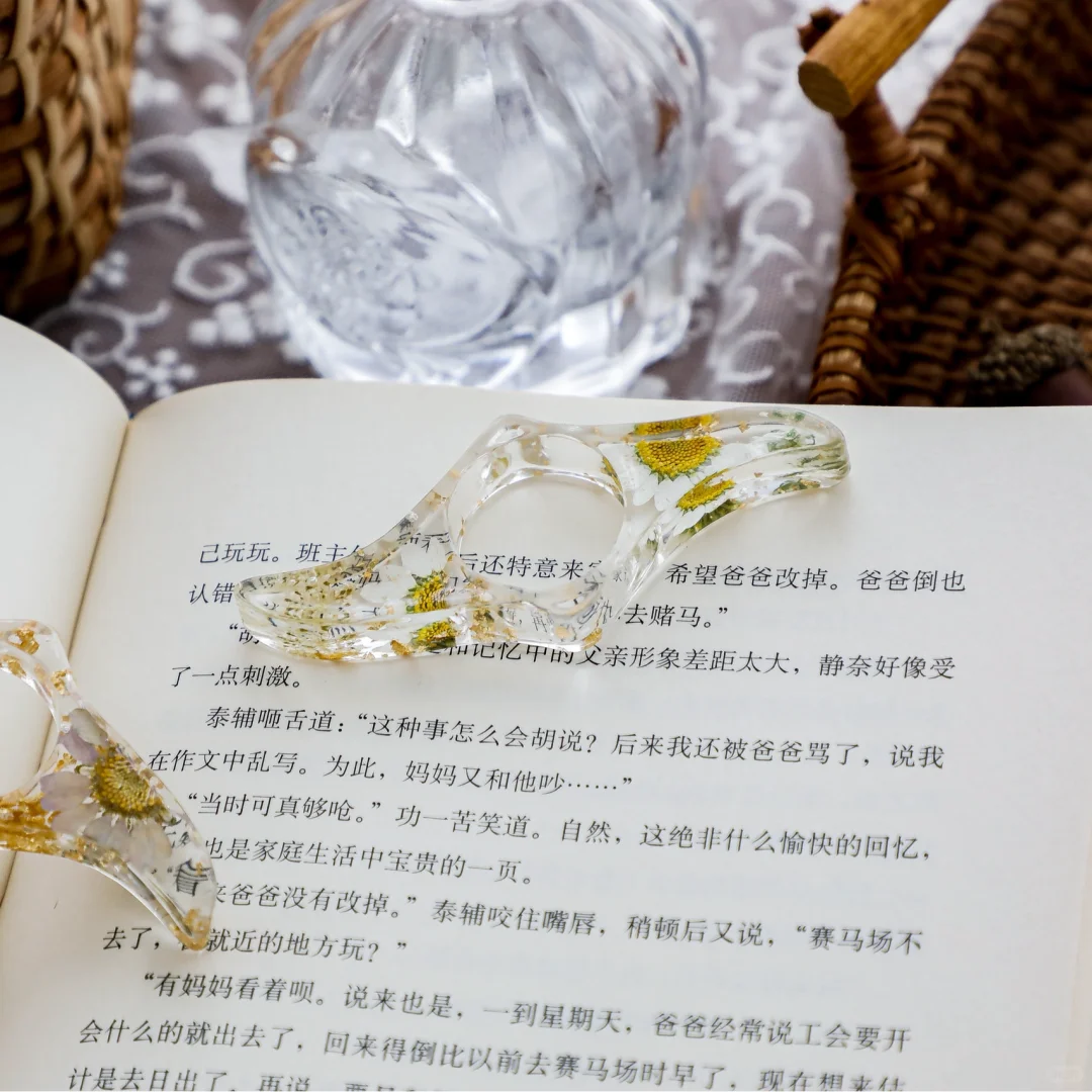 被追着问的压书指环✨ 阅读氛围感拉满
