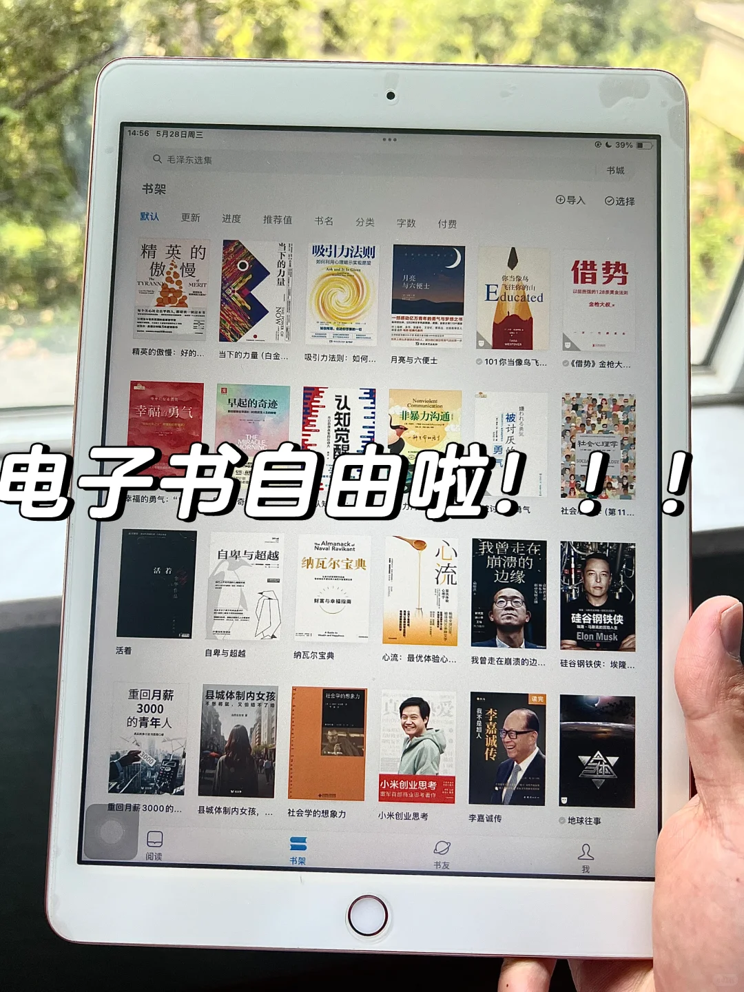 感谢小红书！实现了电子书自由🥳🥳🥳