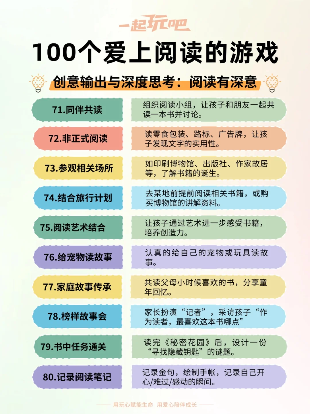 让孩子爱上阅读的100种方法🌟附实操指南