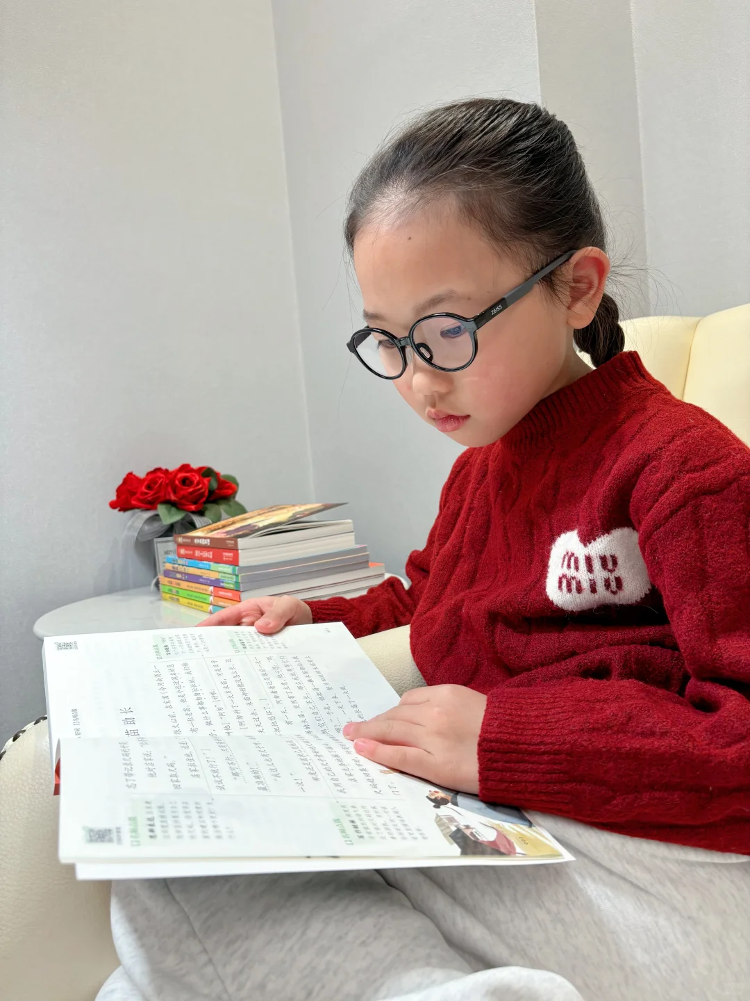 像是生了一个“吃书”的小孩！很神奇