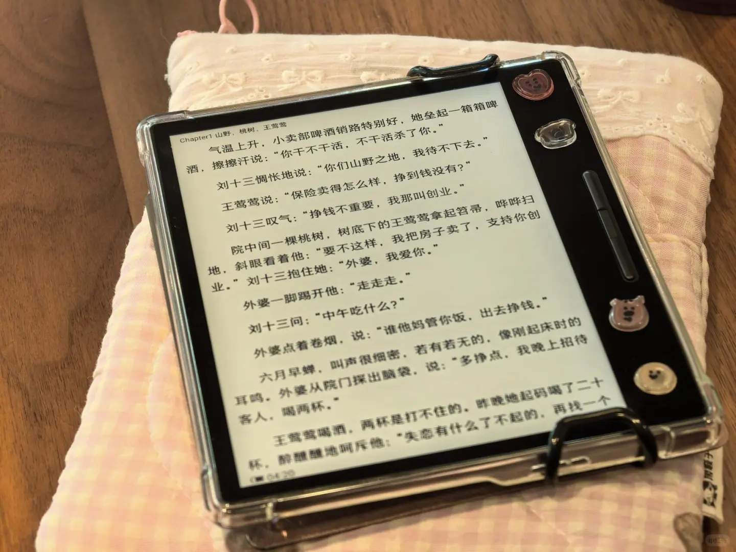 阅读器终于装扮成喜欢的样子了！