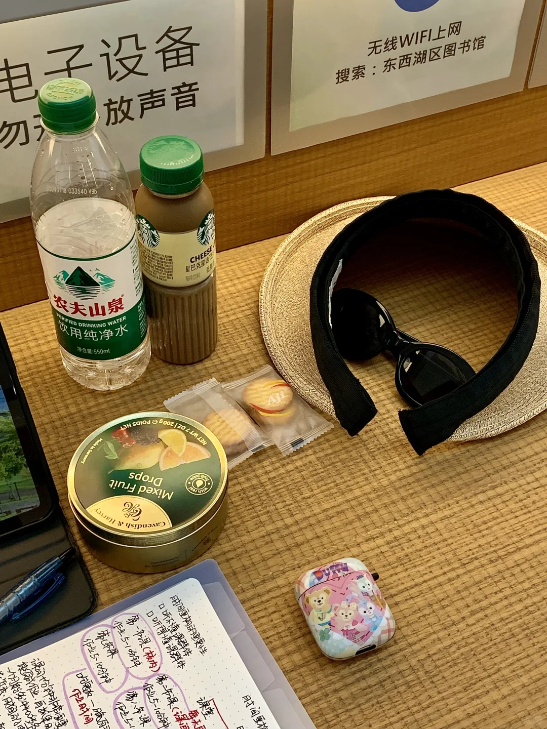 突然发现 只要我一天都在图书馆..
