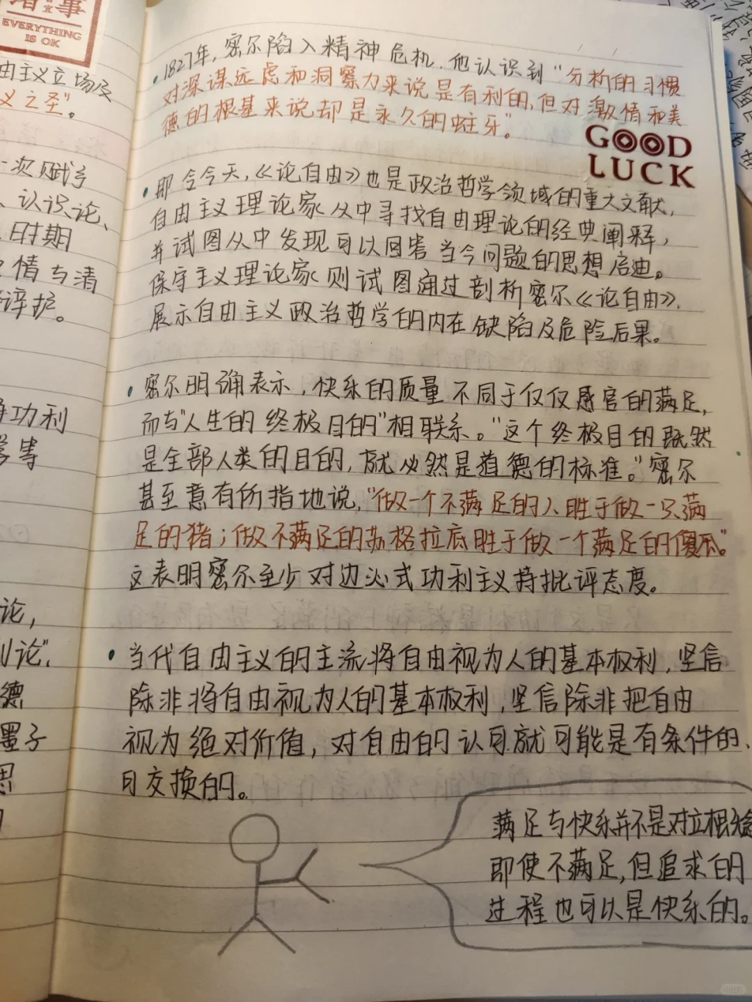 《论自由》读书笔记，新出炉哒