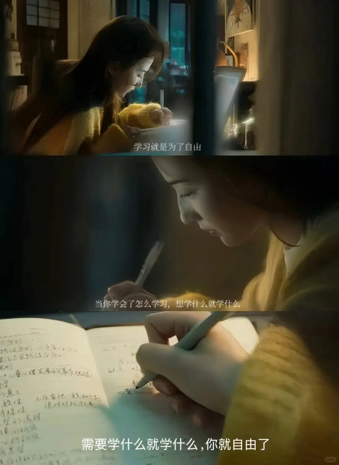 我好像明白了，黄亦玫一直学习的意义